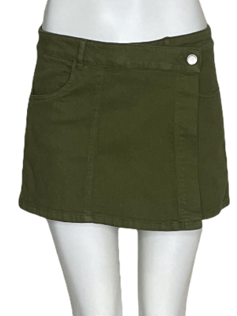 Faldashort Zara Jean Verde-Talla S