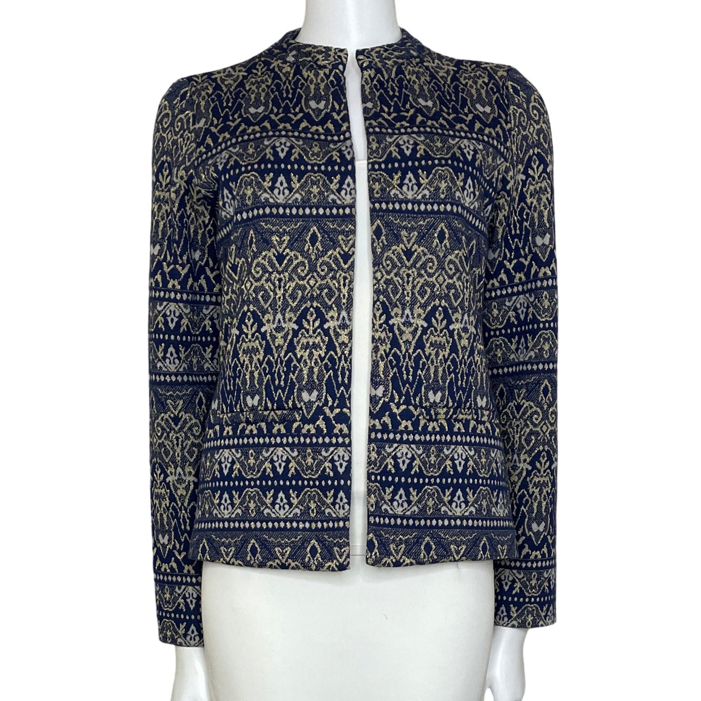 Chaqueta PATPRIMO Estampado Azul-Talla 6