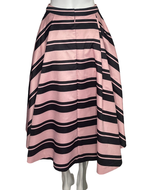Falda Halston Heritage Estructurada Rosado-Talla 8