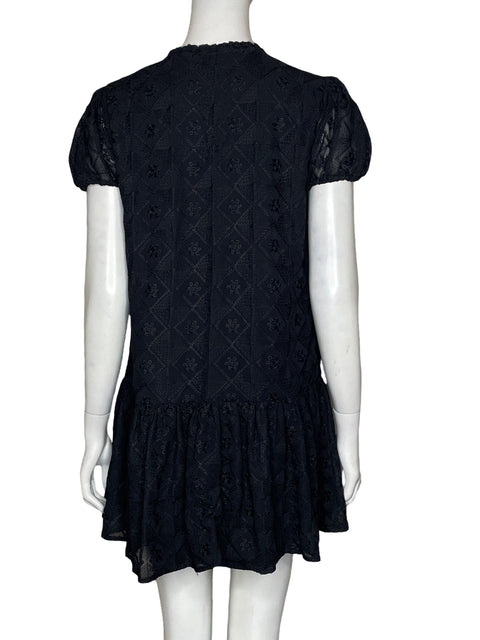 Vestido Ina Ina Encaje Negro Mini-Talla S