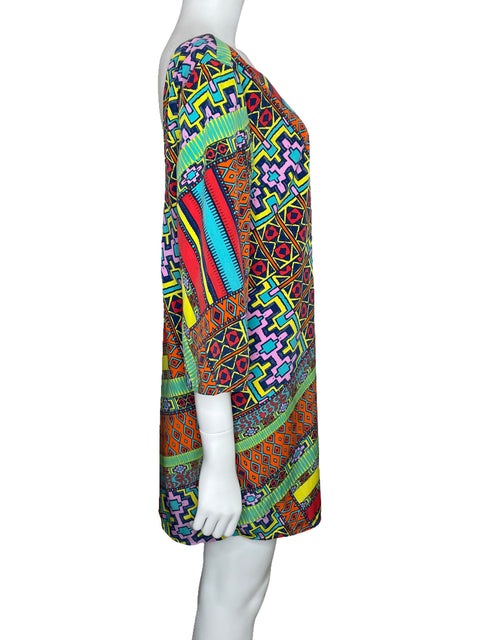 Vestido Ark & Co Mini Estampado Rojo-Talla L