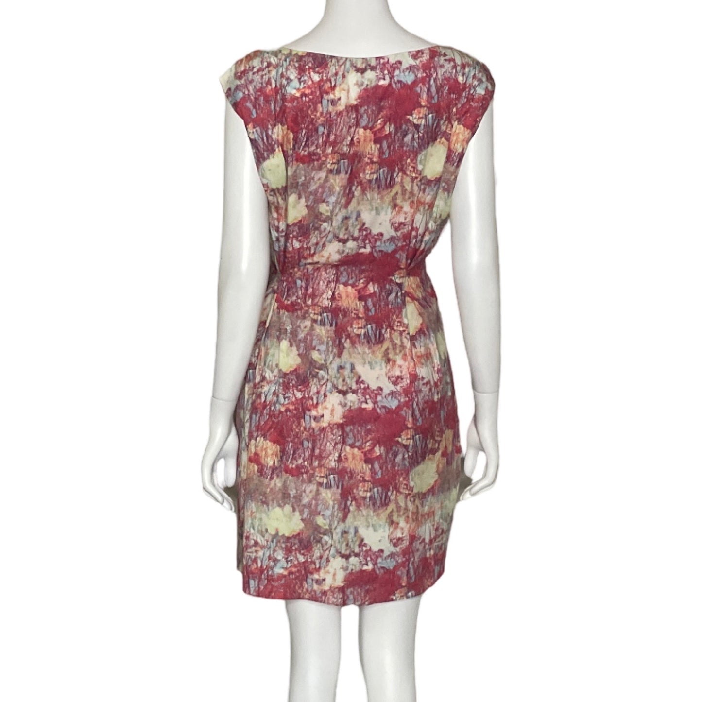 Vestido Reiss Estampado Rojo-Talla 2