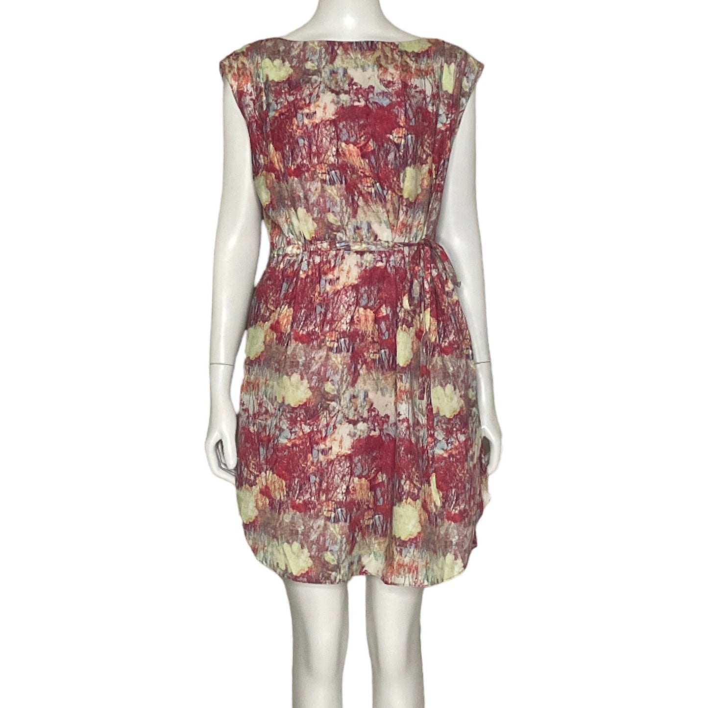 Vestido Reiss Estampado Rojo-Talla 2