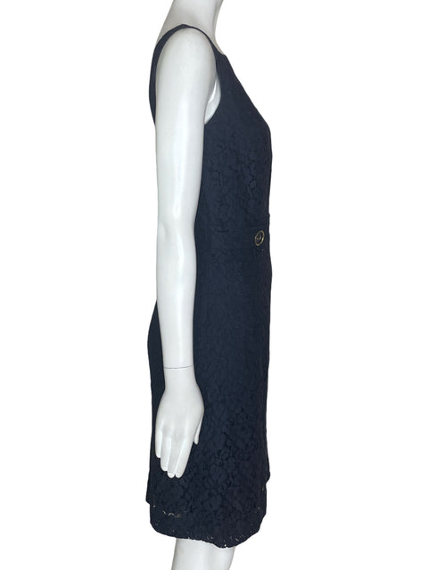 Vestido Beth Bowley Sin Mangas Azul- Talla 4