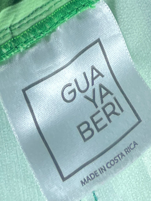 Pantalón Guayaberi Estampado Verde - Talla S