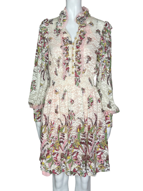 Vestido H. Preppy Ruchas Rosado- Talla S