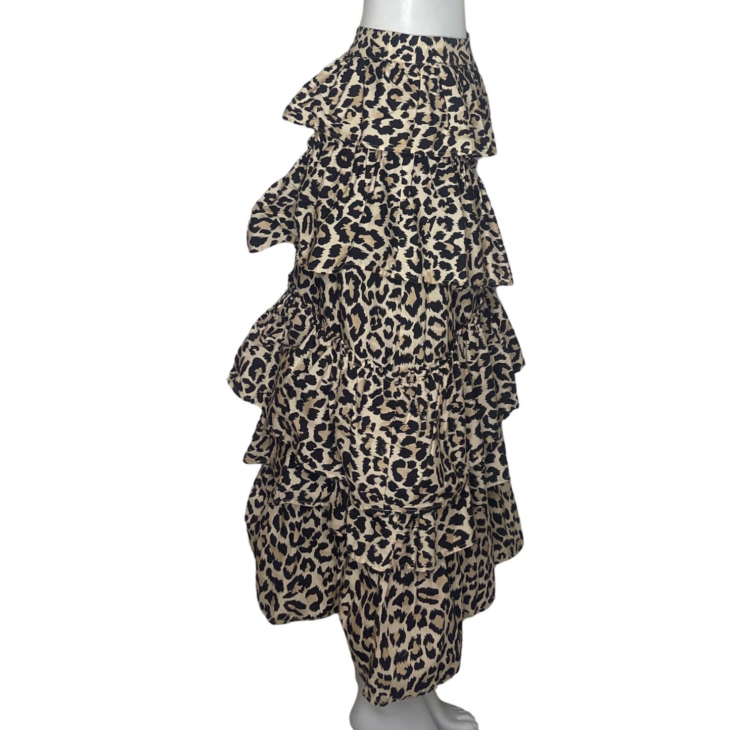 Falda Especia Animal Print Beige-Talla S