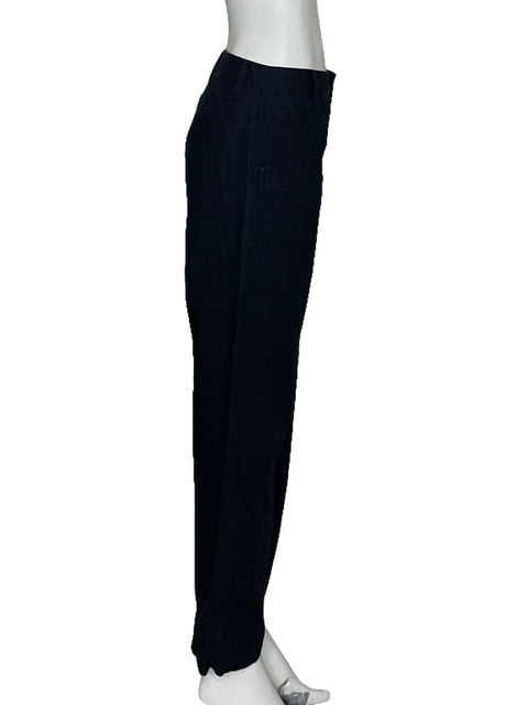 Pantalón Calvin Klein Fluido Negro - Talla 6