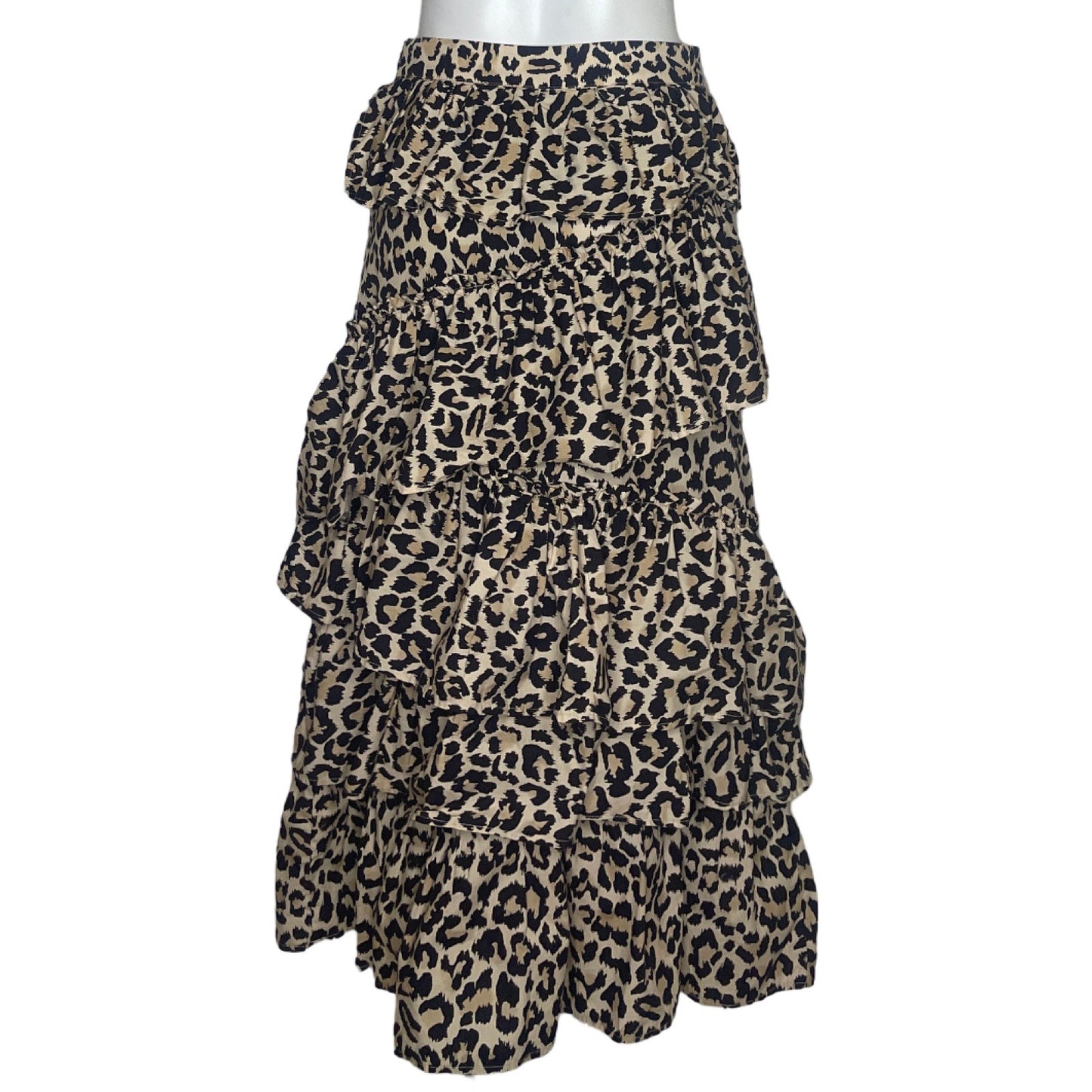 Falda Especia Animal Print Beige-Talla S