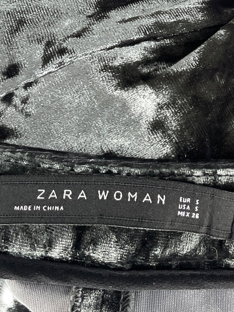 Set Zara Velvet Verde-Talla S
