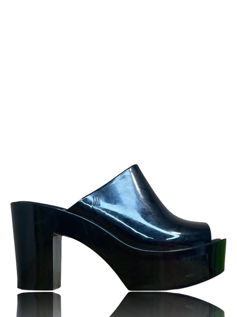 Calzado Melissa Tacon Plataforma Negro-Talla 7