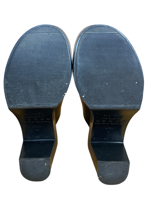 Calzado Melissa Tacon Plataforma Negro-Talla 7