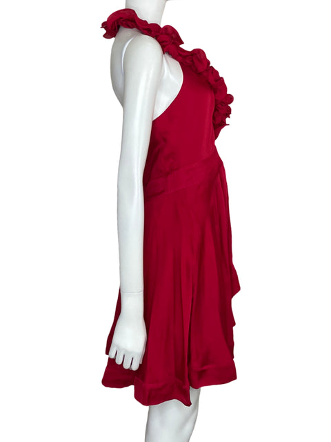 Vestido Bebe Cocktail Halter Rojo-Talla S