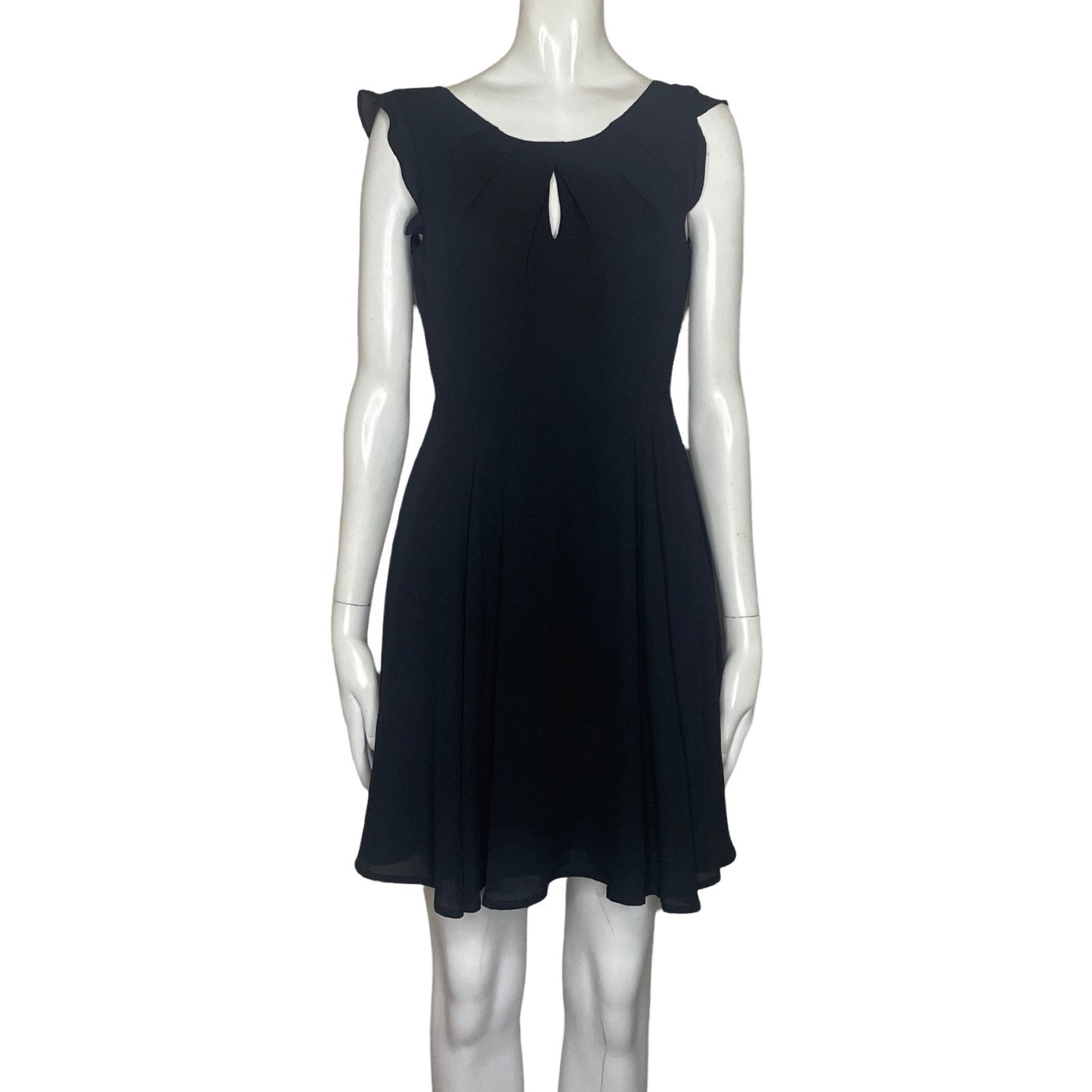 Vestido Express Espalda Encaje Negro-Talla 0