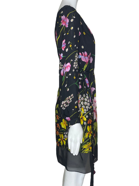 Vestido Milly Floral Negro- Talla 2