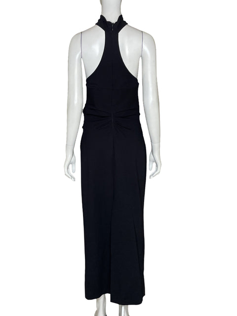 Vestido Zara Halter Negro - Talla L