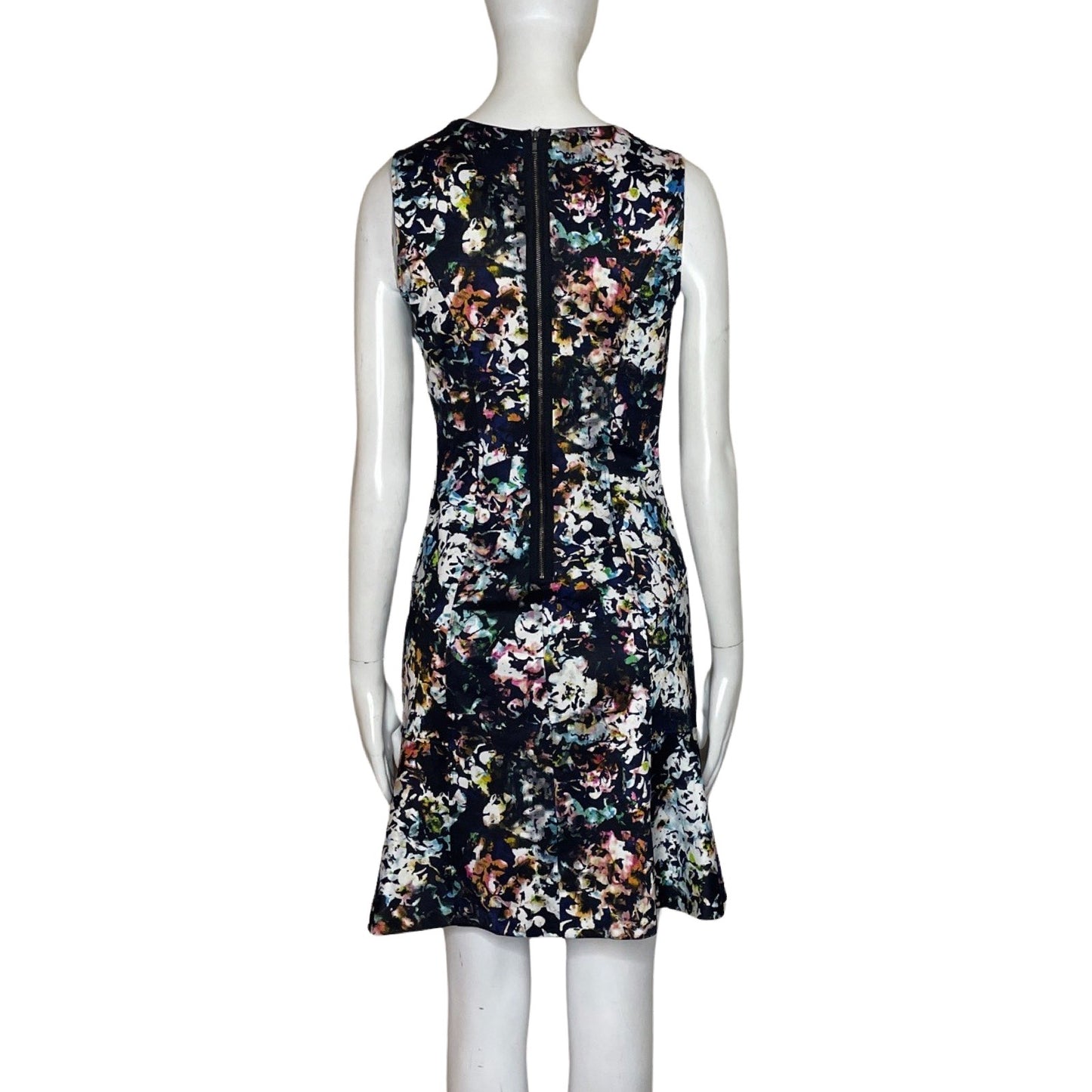 Vestido The Limited Estampado Borde Negro-Talla 0