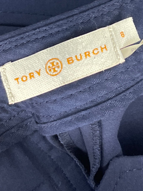 Pantalón Tory Burch Golf Azul - Talla 8