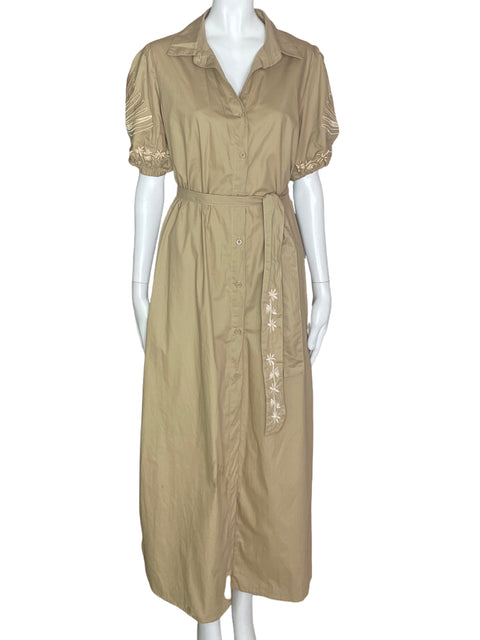 Vestido JS Millenium Fajon Marron- Talla L