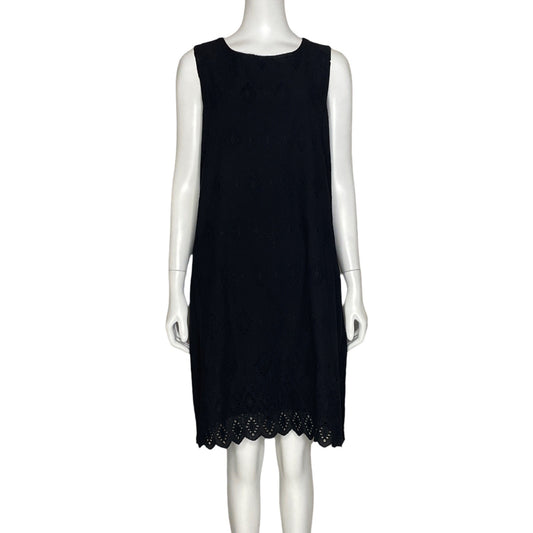 Vestido Karen Kane Troquelado Negro-Talla L