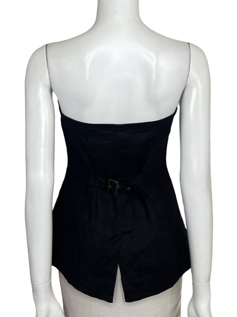 Top Free People Between Us Tube Negro-Talla XS