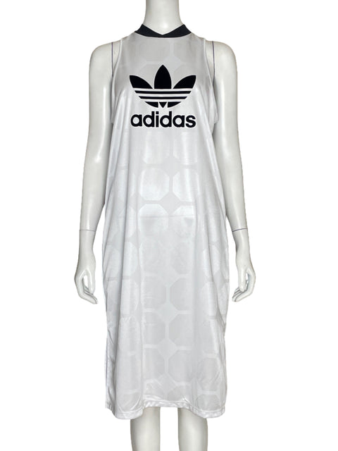 Vestido Adidas Logomarca Blanco - Talla M