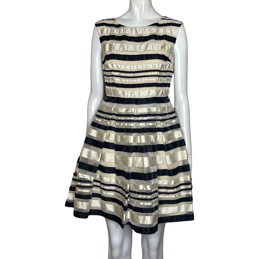 Vestido Guess By Marciano Rayas Beige-Talla 2