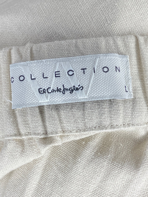 Falda W Collection El Corte Inglés Beige-Talla L