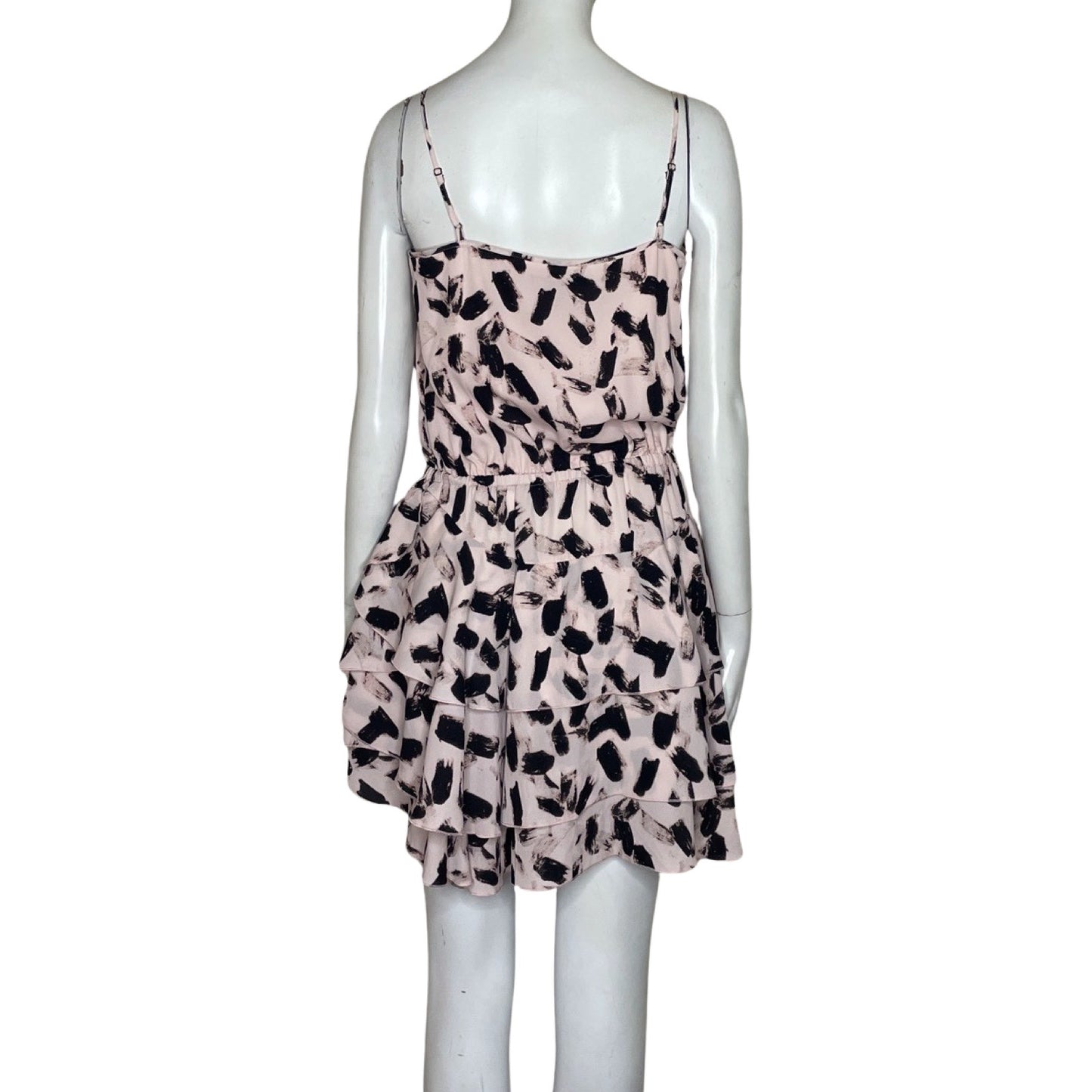 Vestido Banana Republic Animal Print 
Rosado-Talla XS