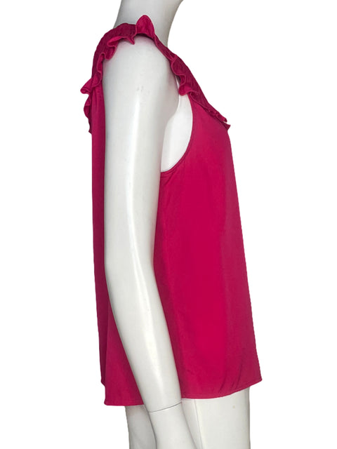 Blusa Sfera Basic Sin Mangas Fucsia - Talla M
