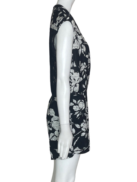 Romper Lucy & Co. Floral Negro- Talla S