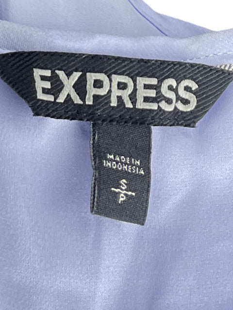 Blusa Express Encaje Randa Sin Mangas Morado - Talla S