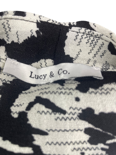 Romper Lucy & Co. Floral Negro- Talla S