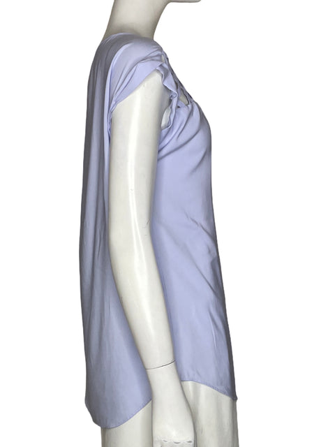 Blusa Express Encaje Randa Sin Mangas Morado - Talla S