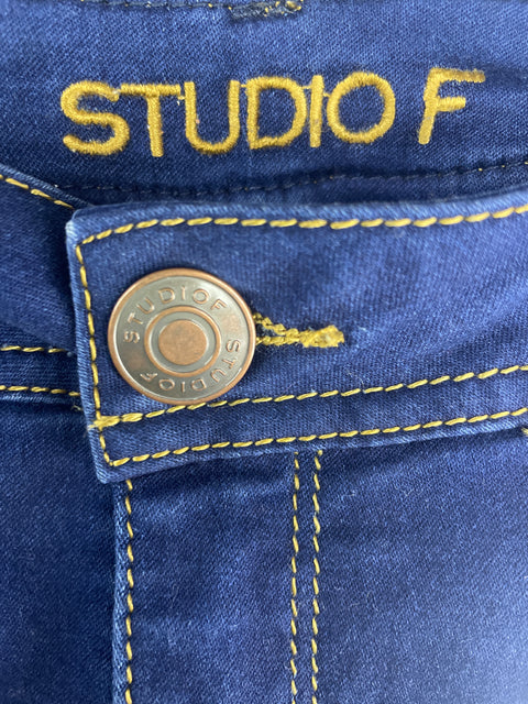 Short Studio F Jeans Azul- Talla 10
