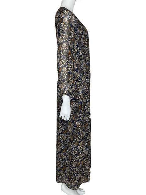 Vestido Natural Life Camisero Azul-Talla M
