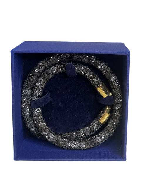 Brazalete Swarovski Stardust Negro - Talla U