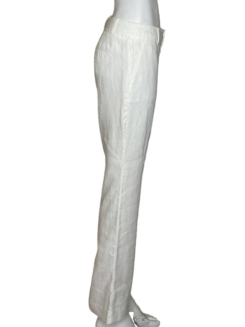 Pantalón Banana Republic Recto Blanco - Talla 2