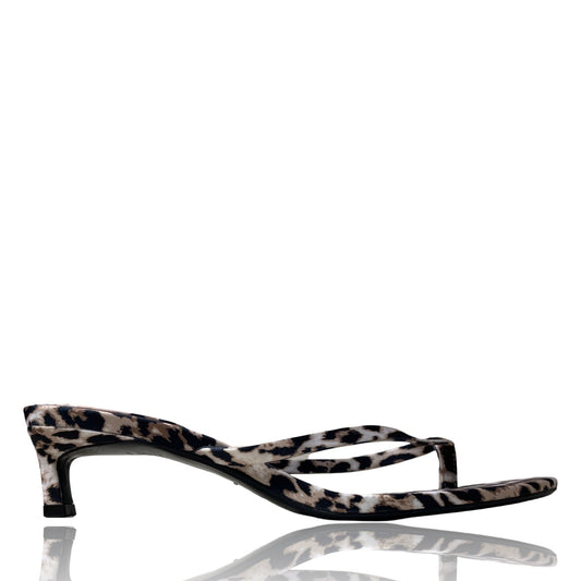 Calzado Zara Sandalias Leopard Print-Talla 39