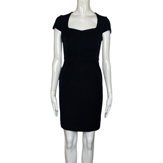 Vestido Banana Republic Cuello Triangular 
Negro-Talla 0P