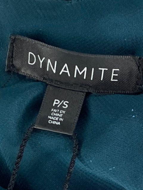 Top Dynamite Lentejuelas Sin Mangas Verde-Talla S