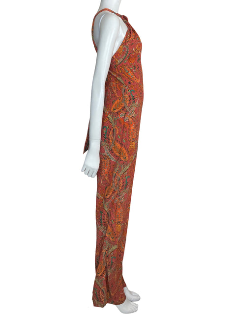 Mono MNG Halter Sin Mangas Naranja-Talla S