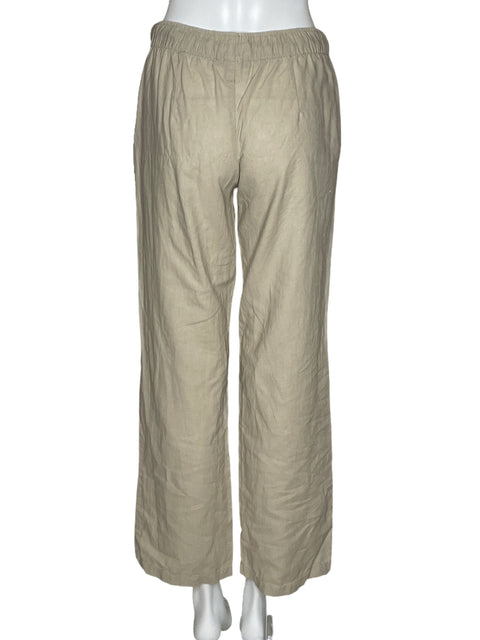 Pantalón Attention Straight Beige-Talla S