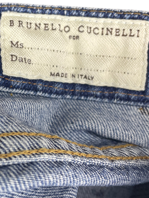 Pantalon Brunello Jeans Azul- Talla 34