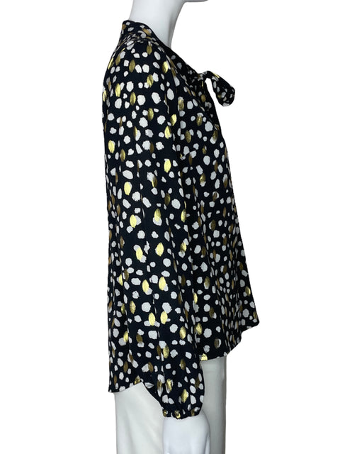 Camisa Tesoro TPS Lunare Metalicado Negro-Talla S