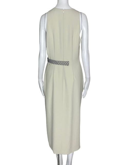 Vestido BIBHU Sin Mangas Beige- Talla 10