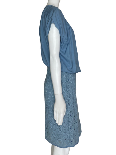Vestido Hugo Boss Tejido Azul- Talla S