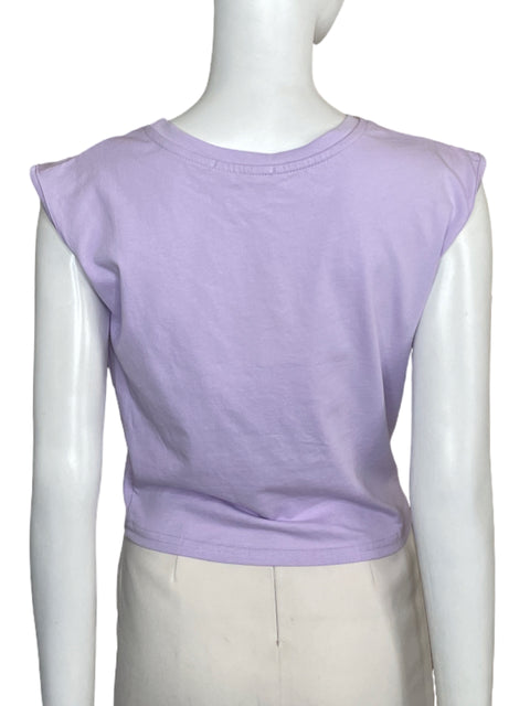 Top Vybe Sin Mangas Morado-Talla S