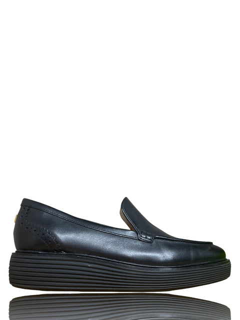 Calzado Cole Haan Mocasin Plataforma Negro-Talla 6
