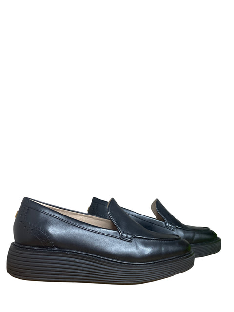 Calzado Cole Haan Mocasin Plataforma Negro-Talla 6